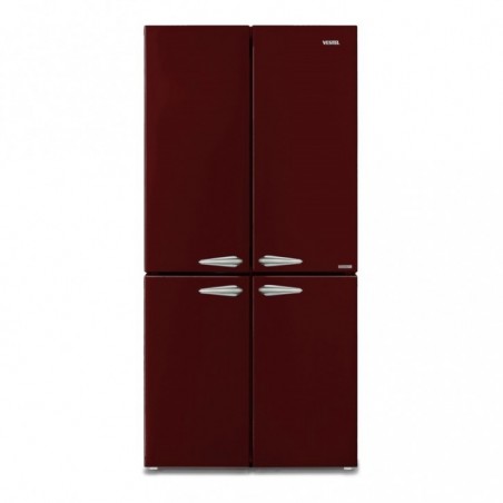 Vestel Retro Fd56011 Bordo No-Frost Buzdolabı