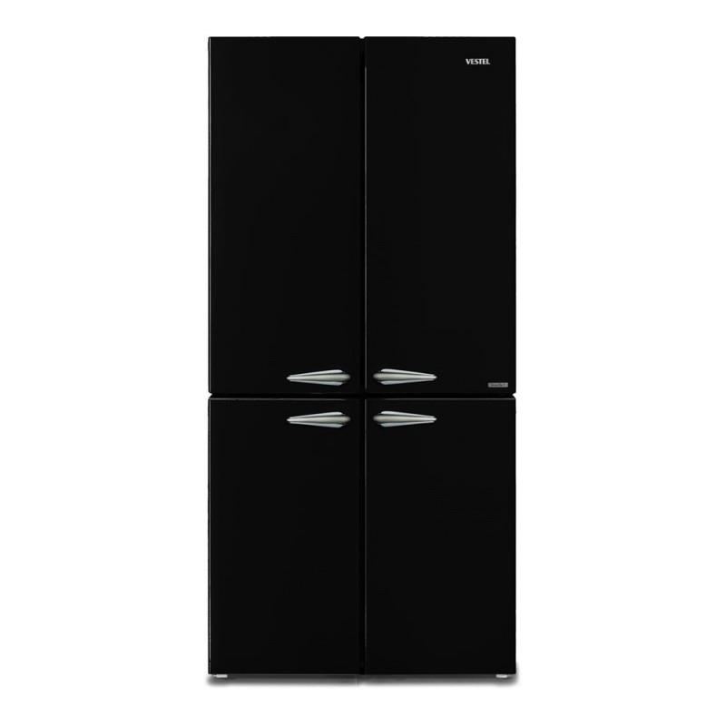 Vestel RETRO FD56011 SİYAH 487 Lt No-Frost Buzdolabı