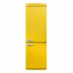 Vestel Retro NFK37011 330 Lt No-Frost Sarı Buzdolabı