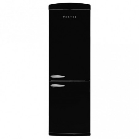 Vestel RETRO NFK37211 SİYAH 330 Lt No-Frost Buzdolabı
