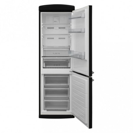 Vestel RETRO NFK37211 SİYAH 330 Lt No-Frost Buzdolabı