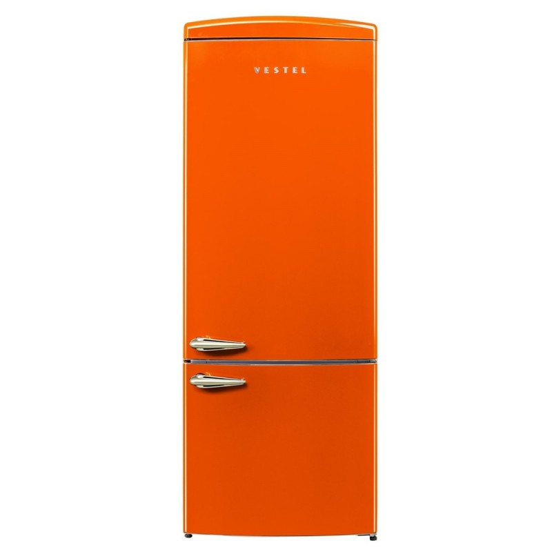 Vestel RETRO NFK52111 Turuncu 471 Lt No-Frost Buzdolabı