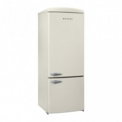 Vestel RETRO NFK52211 Bej 471 Lt No-Frost Buzdolabı