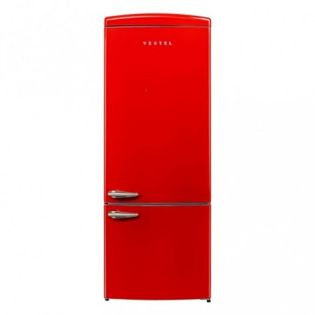 Vestel Retro Nfk52211 Kırmızı No-Frost Buzdolabı