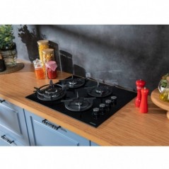 Vestel AO-65104 SDG-DW 65 cm 4 Gözü Gazlı (1 Gözü Wok'lu) Ankastre Ocak