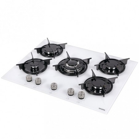 Vestel AO-71159 B DG-W 70 cm 5 Gözü Gazlı (1 Gözü Wok'lu) Ankastre Ocak