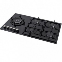 Vestel AO-91159 S DG-W 90 cm 5 Gözü Gazlı (1 Gözü Wok'lu) Ankastre Ocak