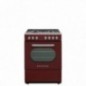 Vestel Retro SF 84011 DG Bordo 4 Gözü Gazlı A Enerji Sınıfı Solo Fırın