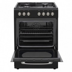 Vestel Retro SF 84011 DG Siyah 4 Gözü Gazlı A Enerji Sınıfı Solo Fırın