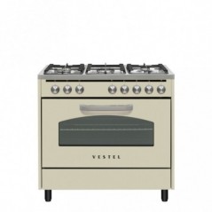 Vestel SF 9521 Retro Bej Kuzine Fırın