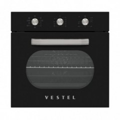 Vestel AF-6682 Retro Siyah 70 Lt A Enerji Sınıfı Ankastre Fırın