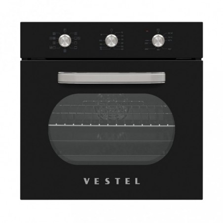Vestel AF-6682 Retro Siyah 70 Lt A Enerji Sınıfı Ankastre Fırın