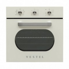 Vestel AF-6682 Retro Bej 70 Lt A Enerji Sınıfı Ankastre Fırın