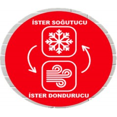 Vestel CDL701 E NF DuoMode WIFI Dikey Derin Dondurucu