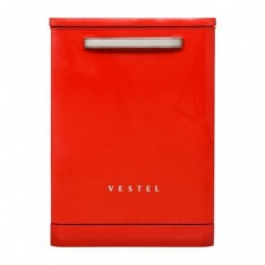 Vestel BM 5001 Retro Red Dishwasher