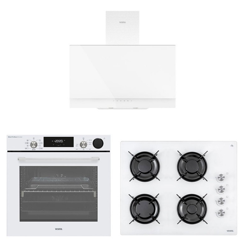 Vestel Eğik Beyaz Avantajlı 65 Dijital Set