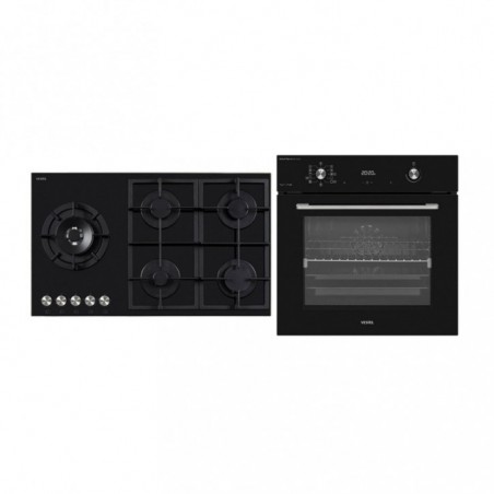 Vestel Şeflerin Tercihi Siyah Set