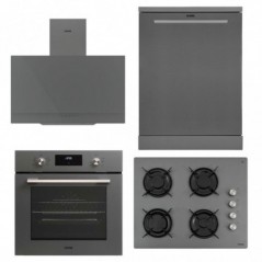 Vestel 4'lü Eğik Gri Hamur Şefi Set