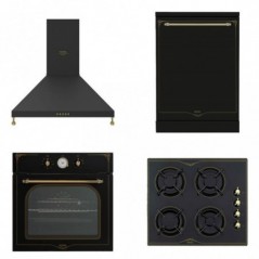 Vestel 4'lü Siyah Rustik Set