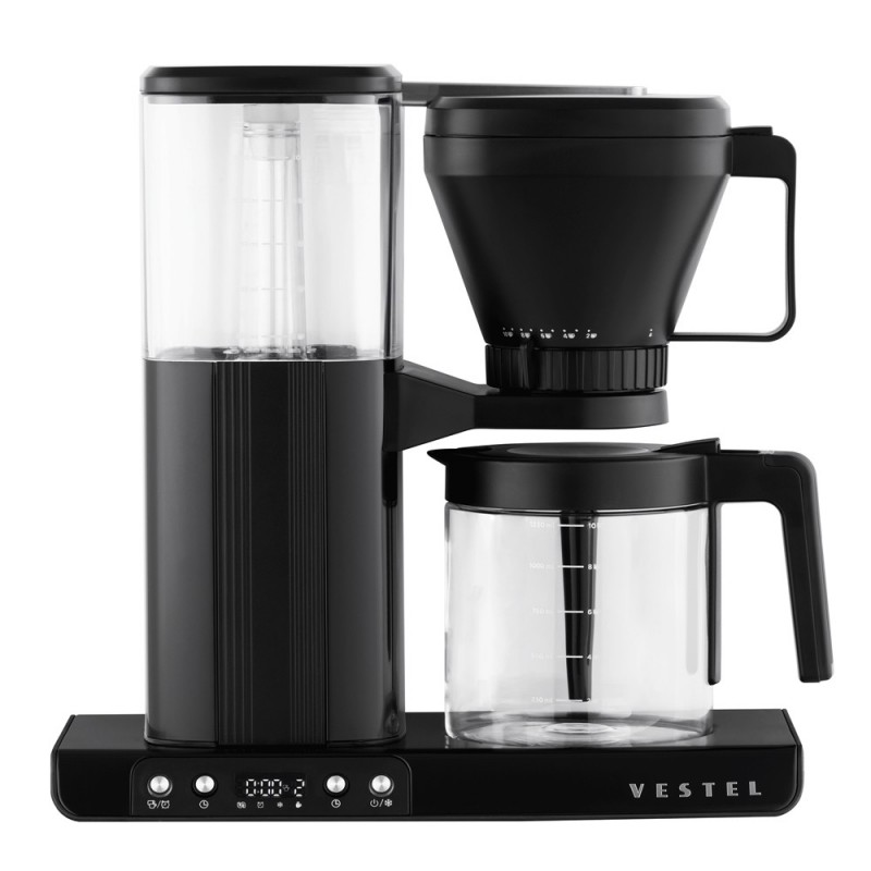 Vestel Brew 50 Retro Siyah Filtre Kahve Makinesi