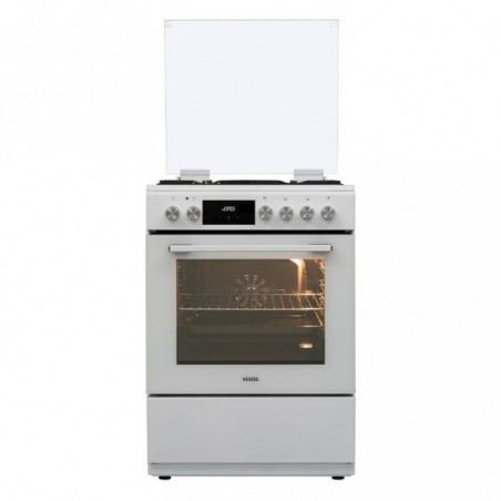 Vestel SF 9422 4 Gözü Gazlı (1 Gözü Wok'lu) Solo Fırın