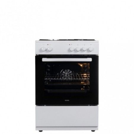 Vestel SF 8310 3 Burner Gas 1 Burner Electric Class Solo Oven
