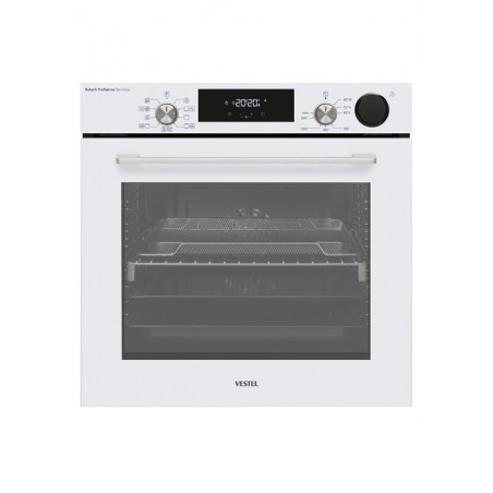 Eğik Beyaz Buharlı Lightfry Set