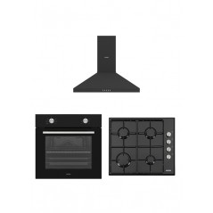 Vestel Piramit Siyah Pratik Set