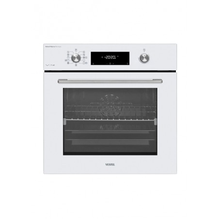 Vestel Eğik Beyaz Buharlı Set