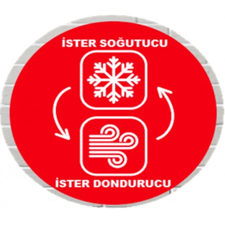 Vestel CDL711 E NF DuoMode WIFI Dikey Derin Dondurucu